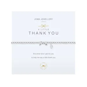 A Little 'Thank You' Bracelet | Silver Plated