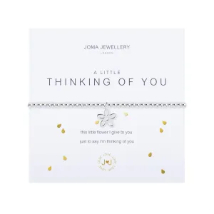 A Little 'Thinking of You' Bracelet | Silver Plated