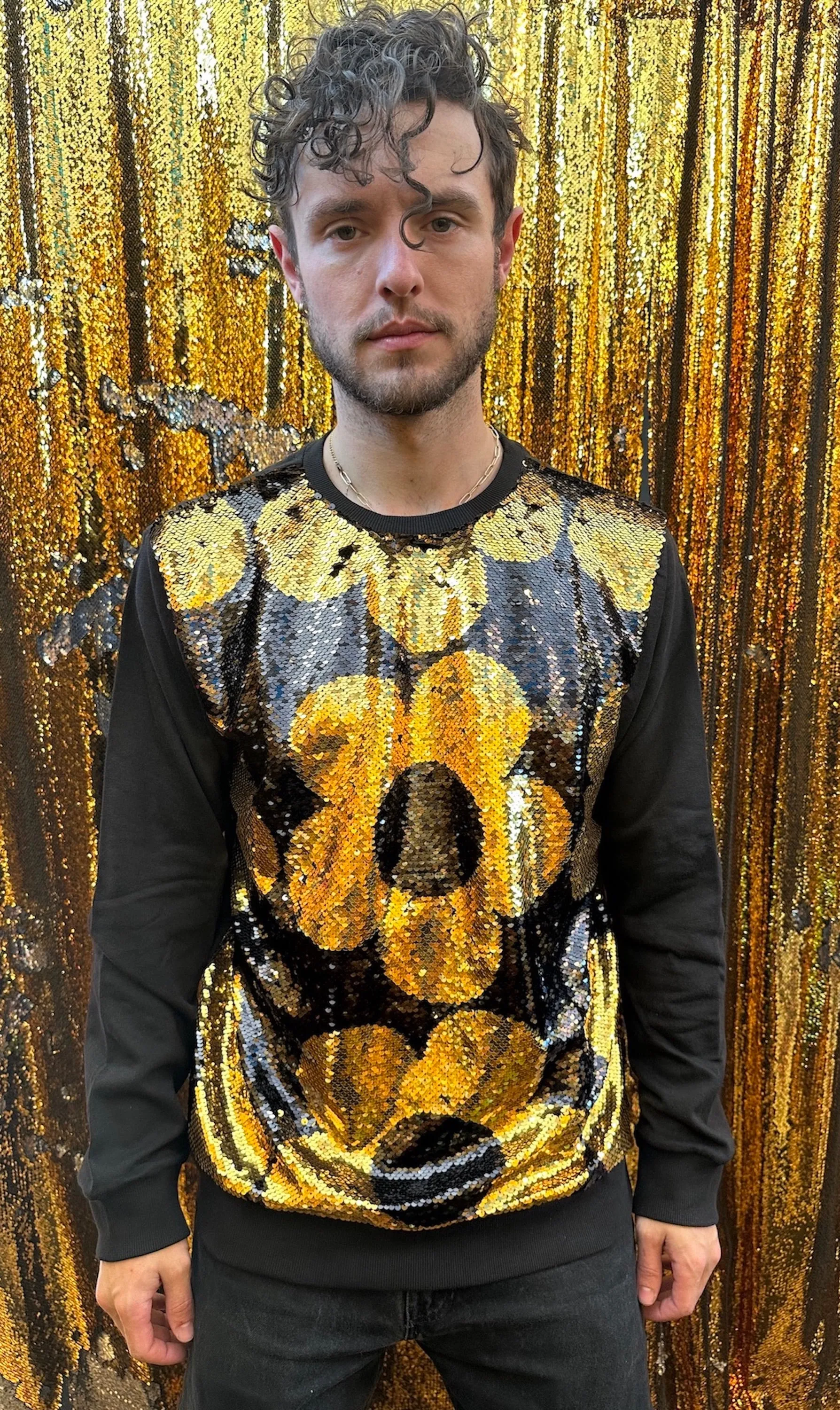 Any Old Iron Mens Golden Quant Sweatshirt