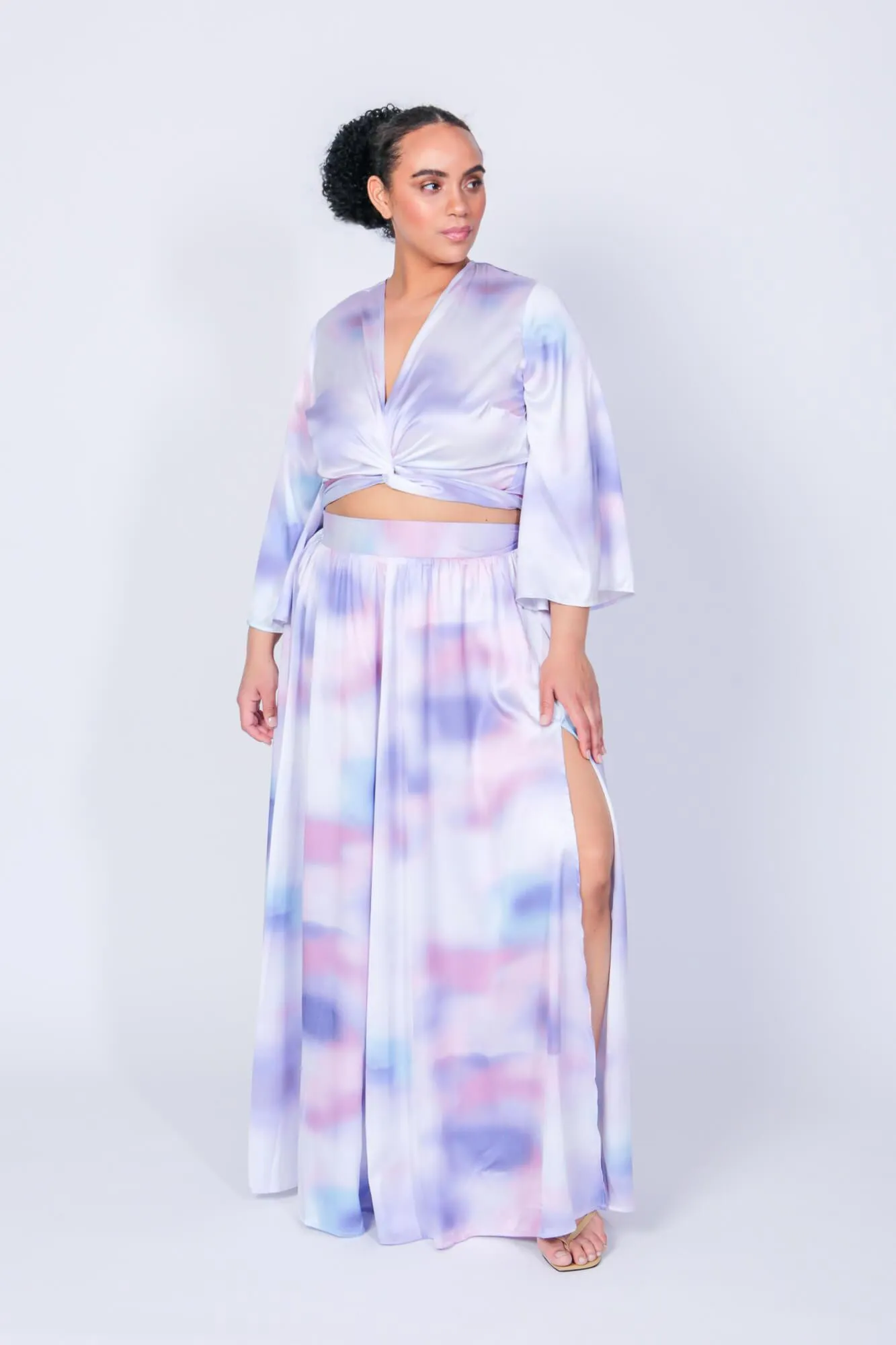 Ashford Simpson Maxi Swing Skirt
