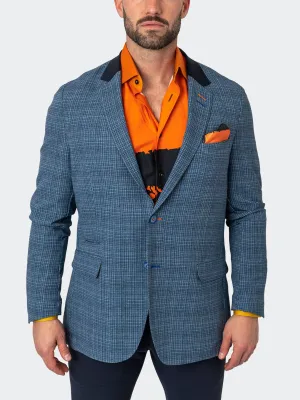 Blazer Unconstructed Preppy Blue