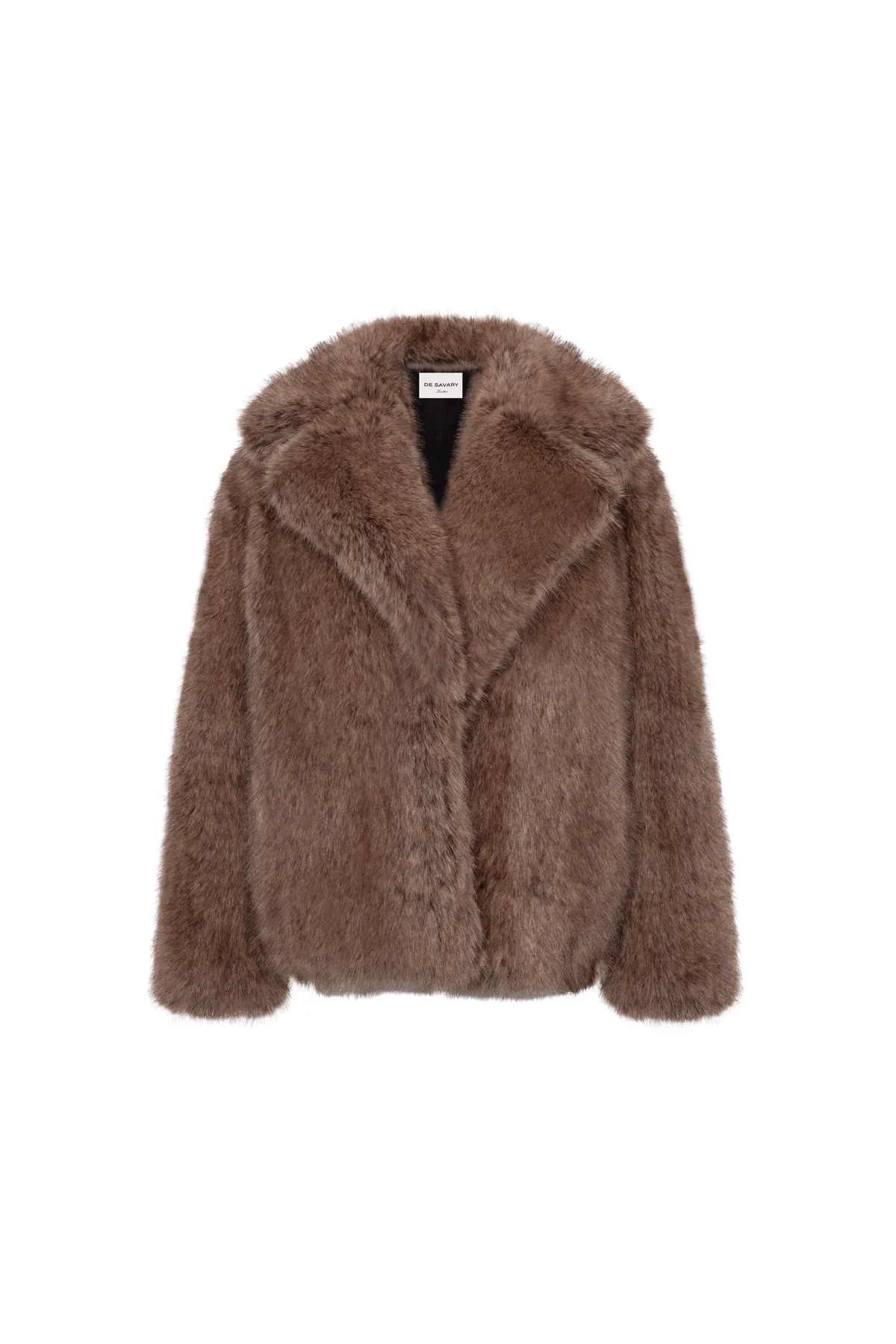 Brown Faux Fur Coat