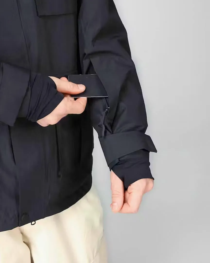 Cargo Winter Jacket - Black