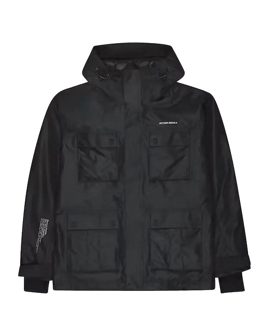 Cargo Winter Jacket - Black