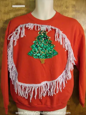 Cheap Bling Tree Funny Christmas Sweatshirt