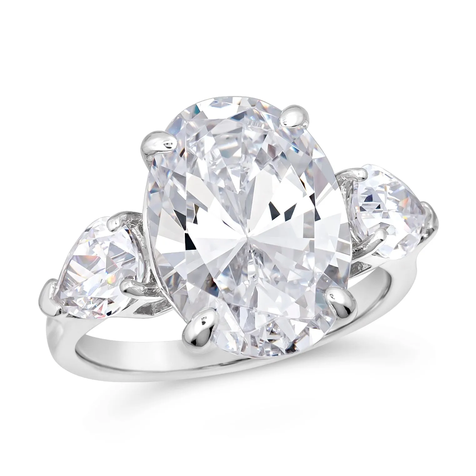 Classic 5 Carat Three Stone Ring