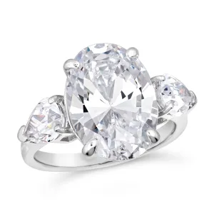 Classic 5 Carat Three Stone Ring