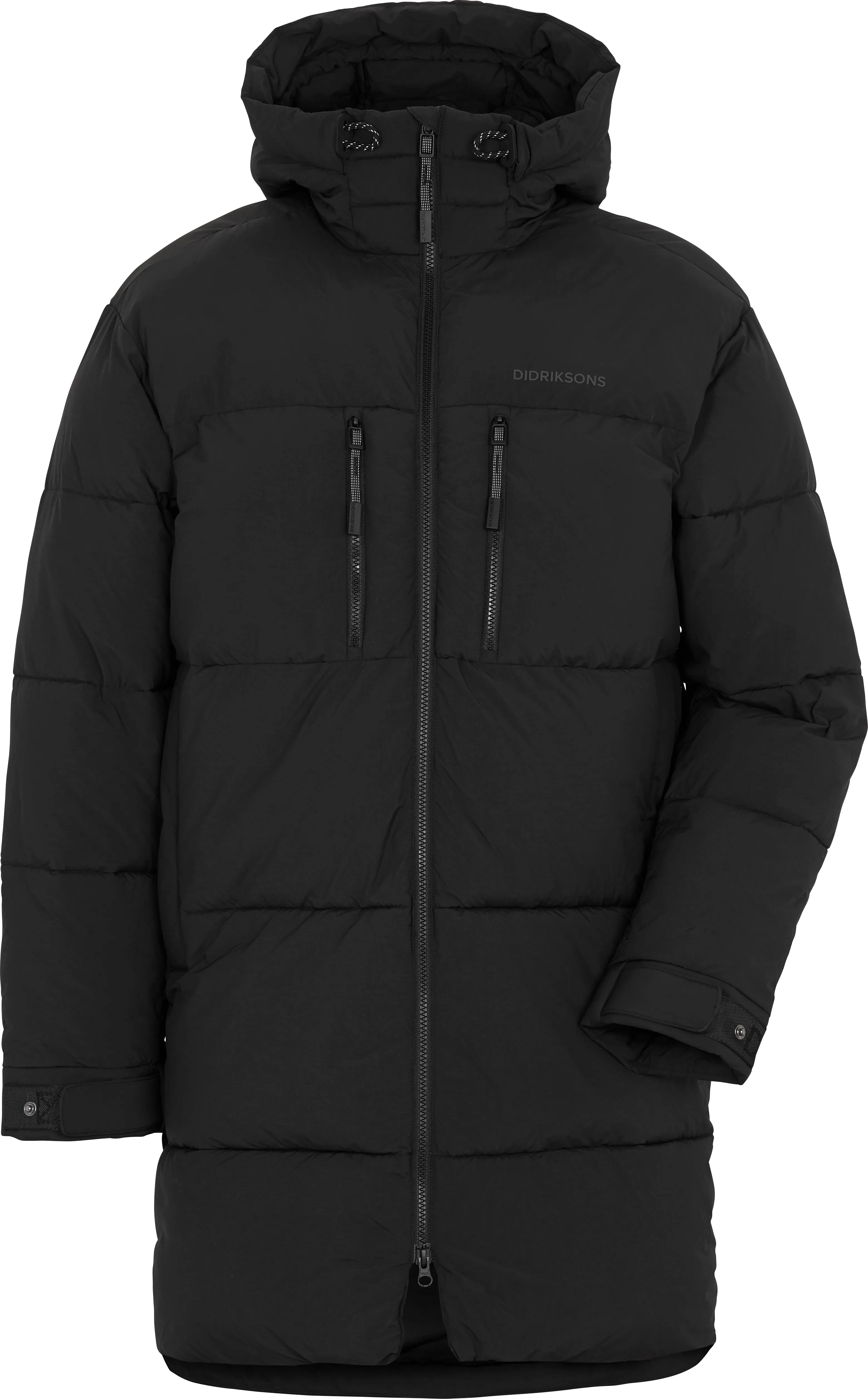 Didriksons Men&#x27;s Hilmer Parka Black | Buy Didriksons Men&#x27;s Hilmer Parka Black here | Outnorth