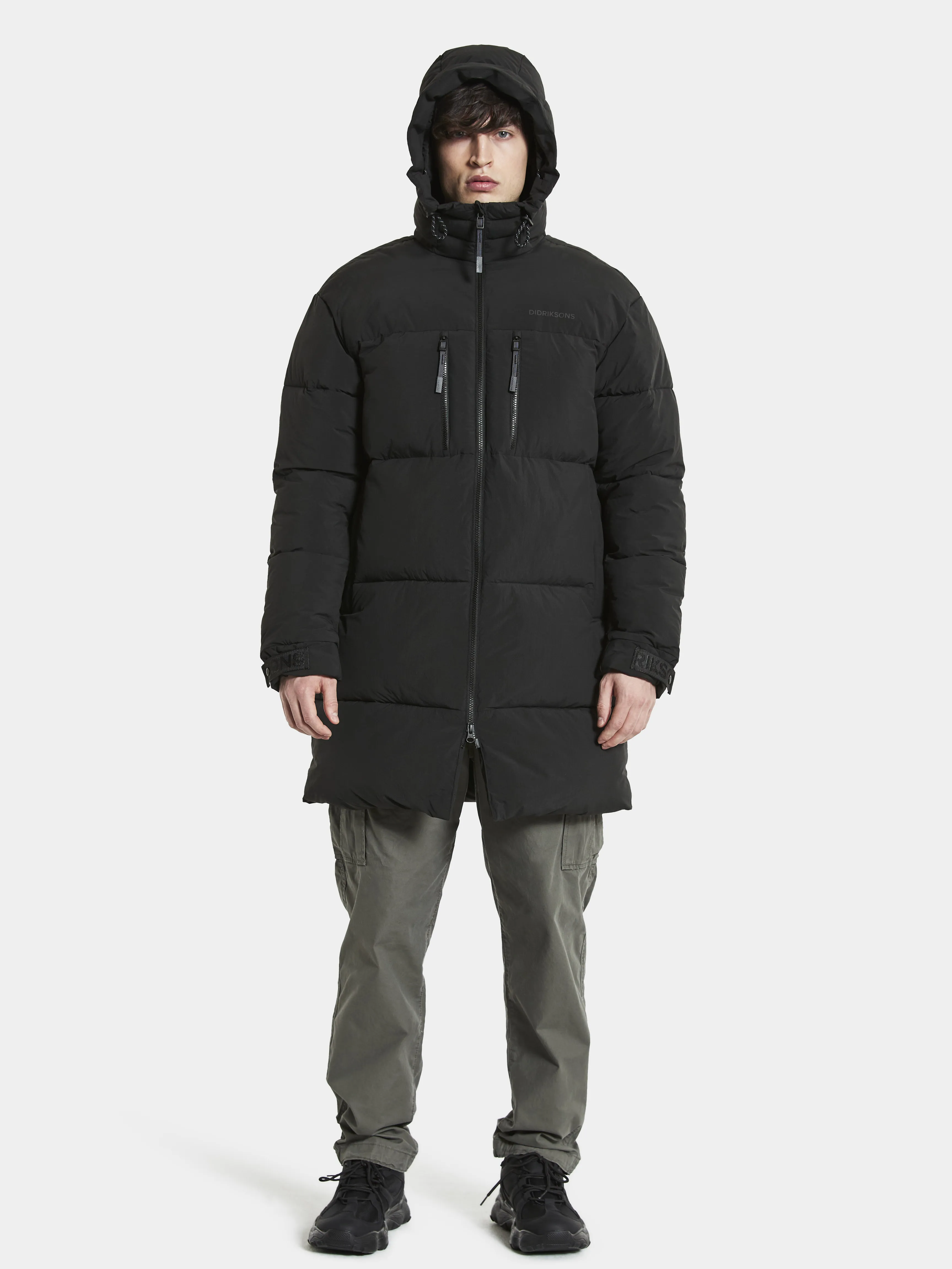 Didriksons Men&#x27;s Hilmer Parka Black | Buy Didriksons Men&#x27;s Hilmer Parka Black here | Outnorth