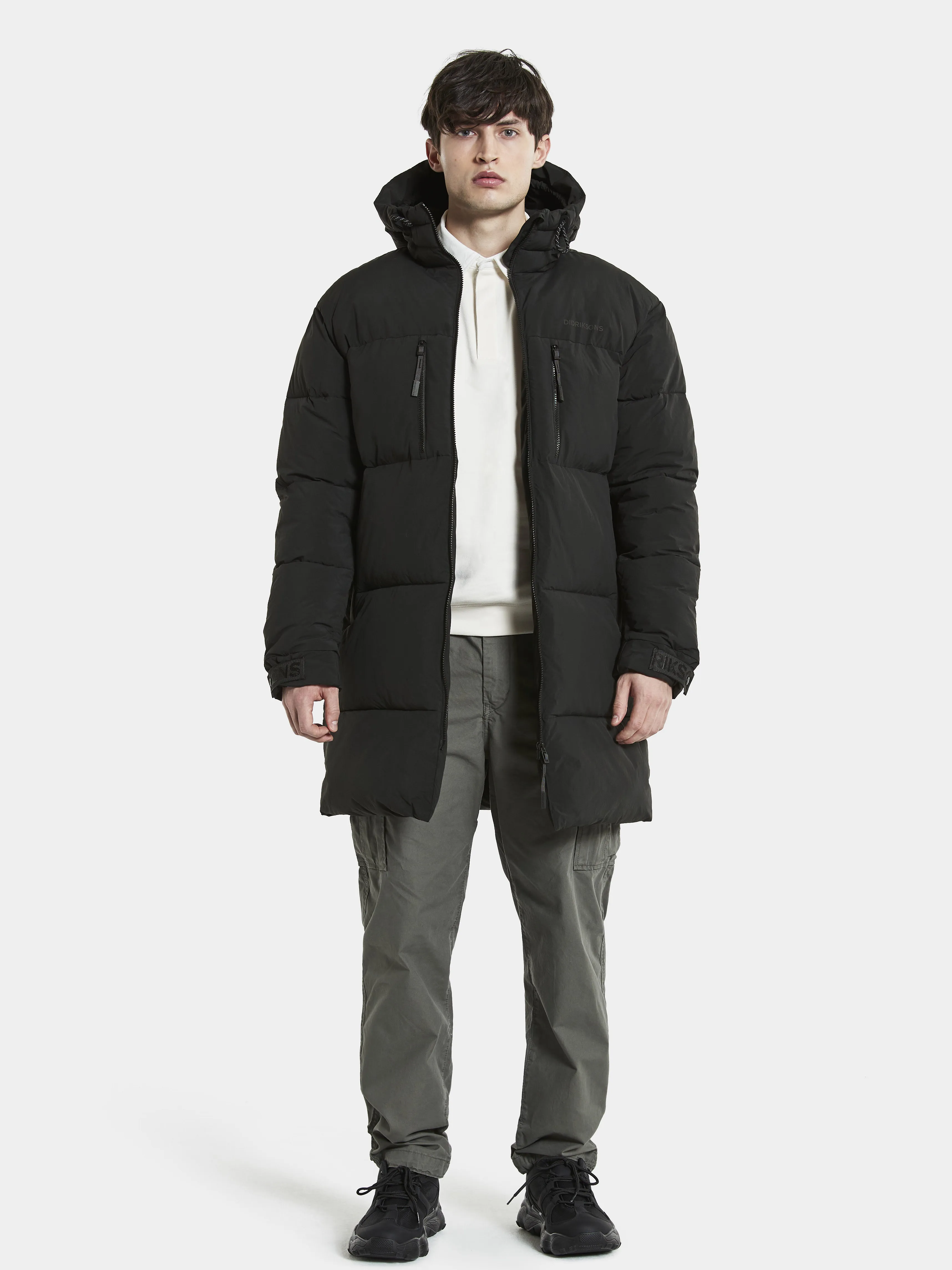 Didriksons Men&#x27;s Hilmer Parka Black | Buy Didriksons Men&#x27;s Hilmer Parka Black here | Outnorth