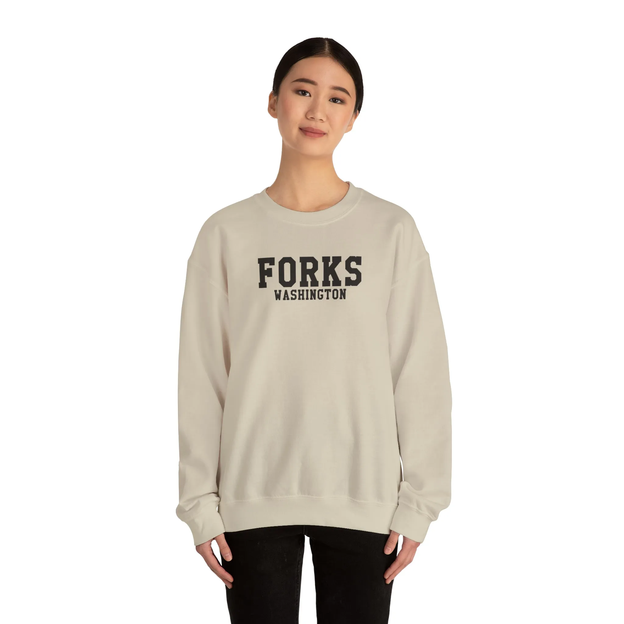 Forks Washington Unisex Heavy Blend™ Crewneck Sweatshirt
