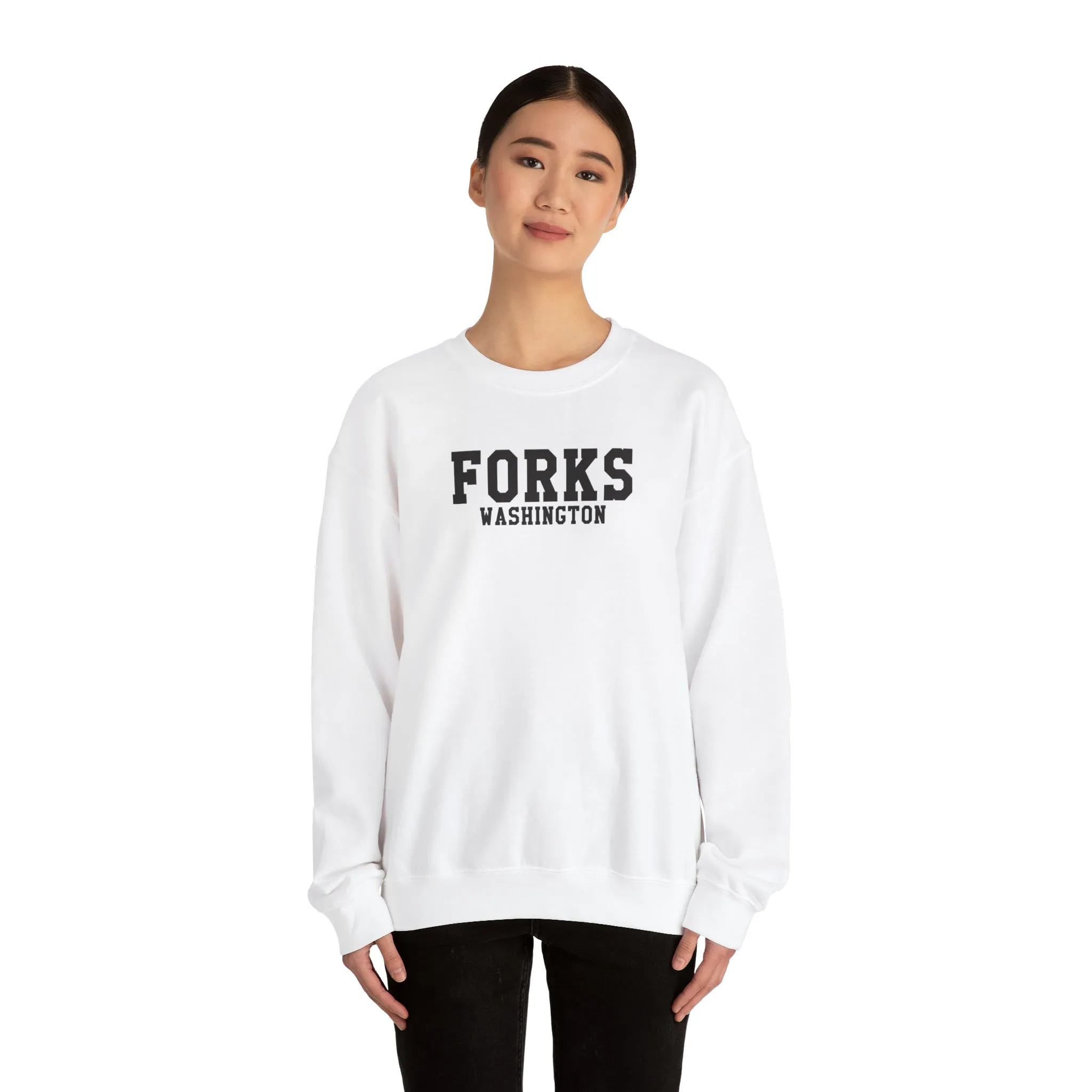 Forks Washington Unisex Heavy Blend™ Crewneck Sweatshirt