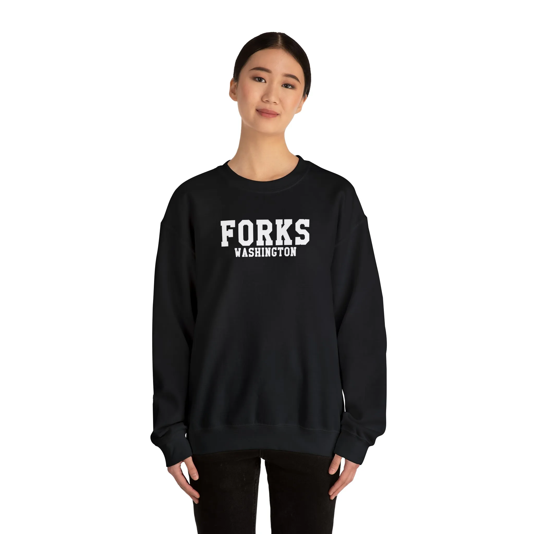 Forks Washington Unisex Heavy Blend™ Crewneck Sweatshirt