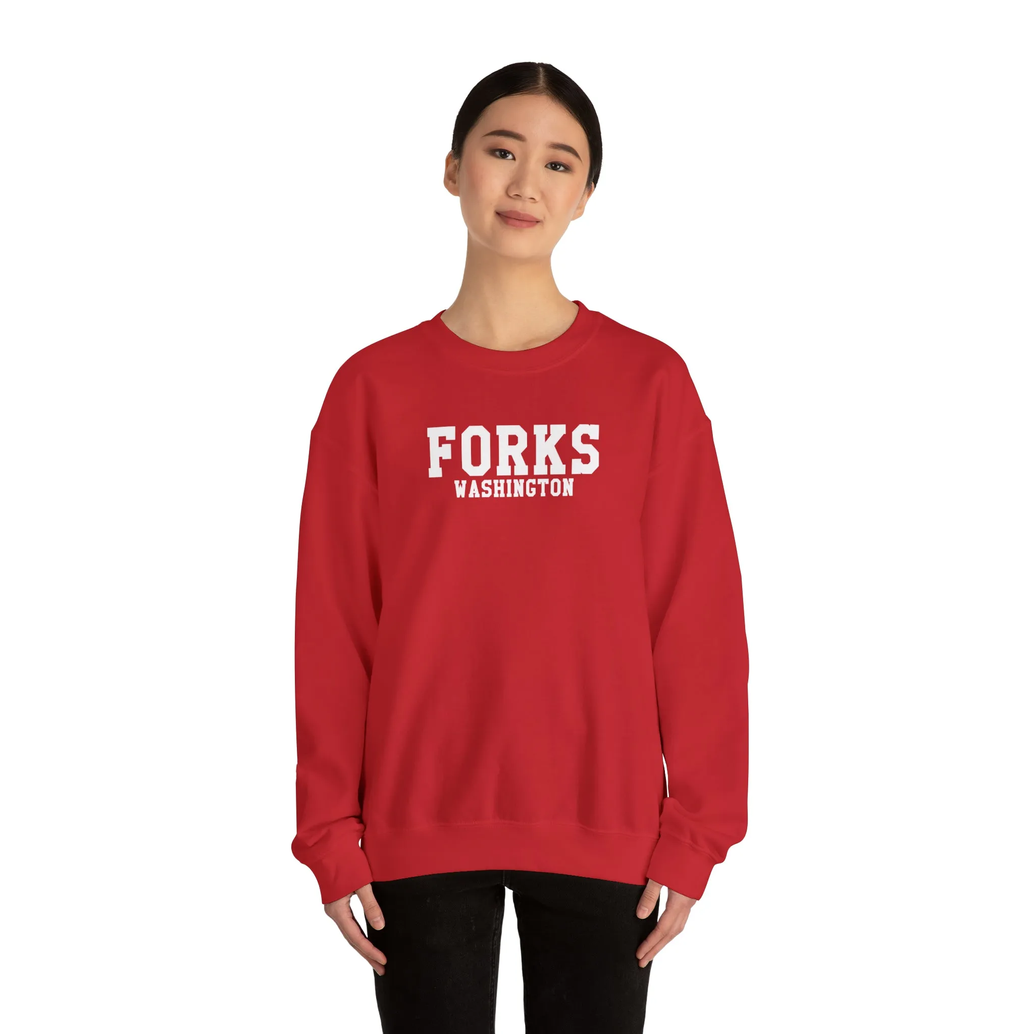 Forks Washington Unisex Heavy Blend™ Crewneck Sweatshirt