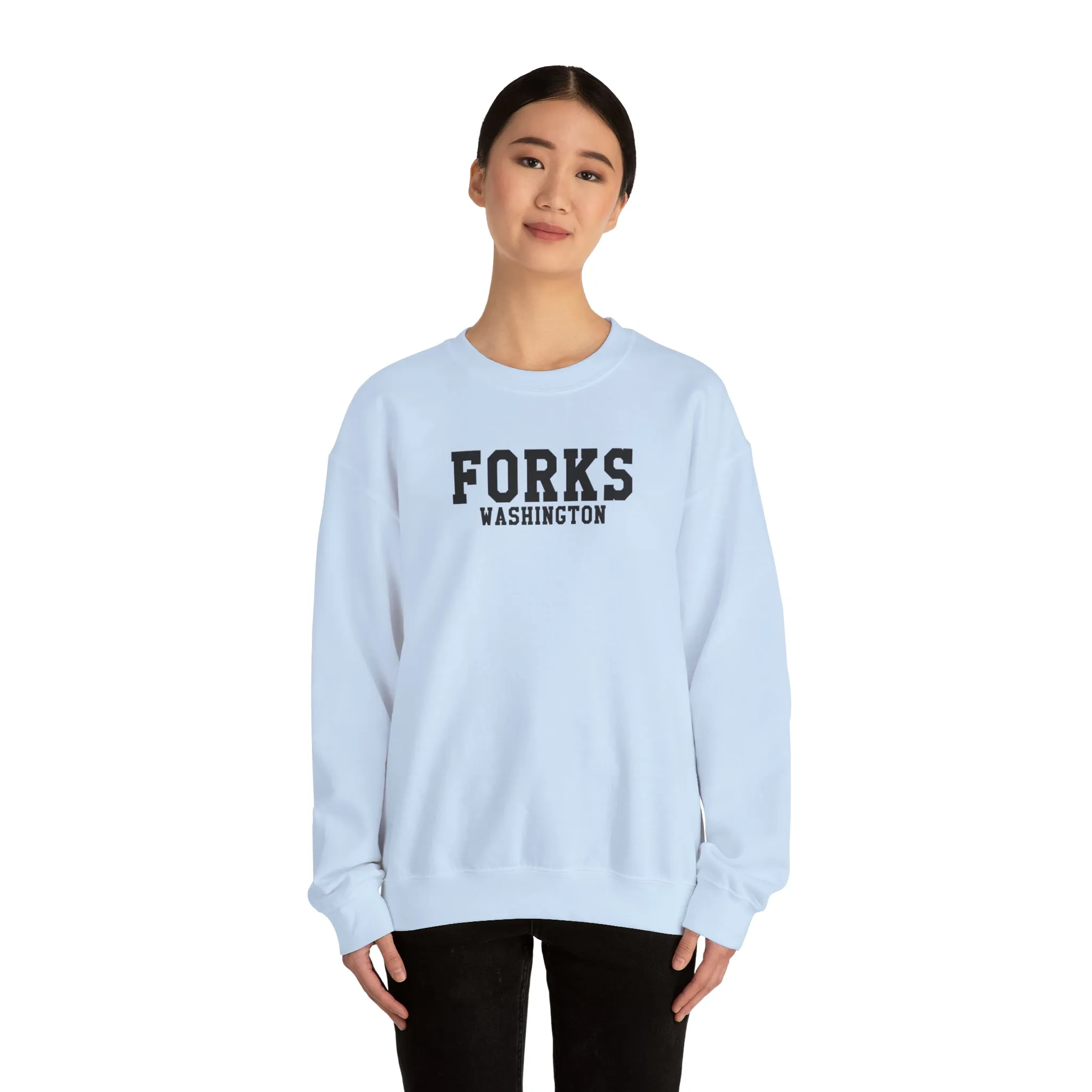Forks Washington Unisex Heavy Blend™ Crewneck Sweatshirt
