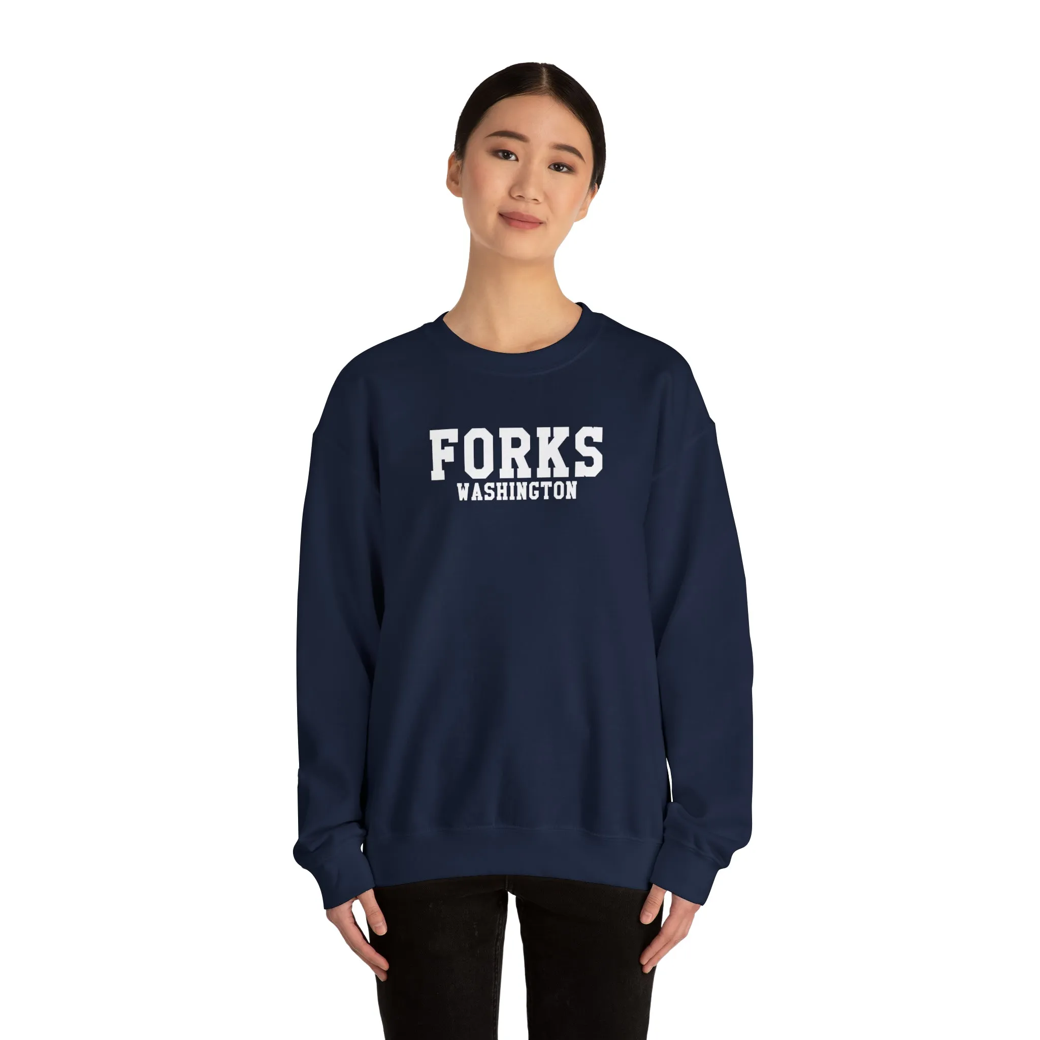 Forks Washington Unisex Heavy Blend™ Crewneck Sweatshirt