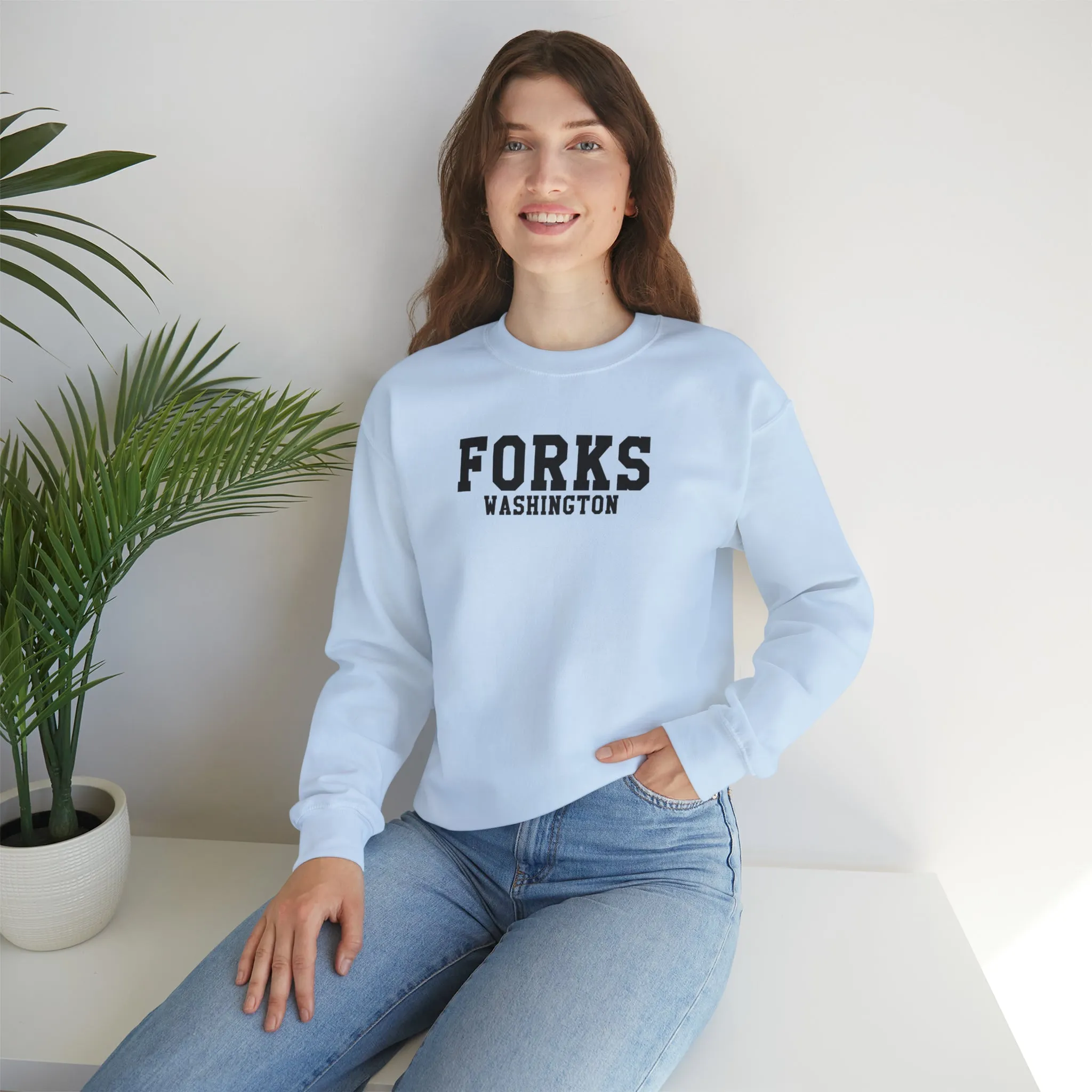 Forks Washington Unisex Heavy Blend™ Crewneck Sweatshirt