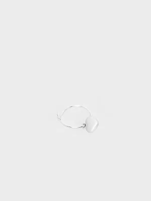 Freja Hoop in Silver