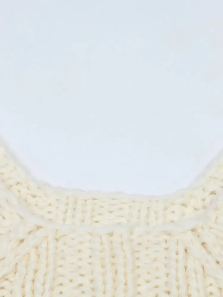 Hollow Out Knitting Sweaters For Women Round Neck Long Sleeve Loose Casual Solid Sweater Female Fashion Clothing