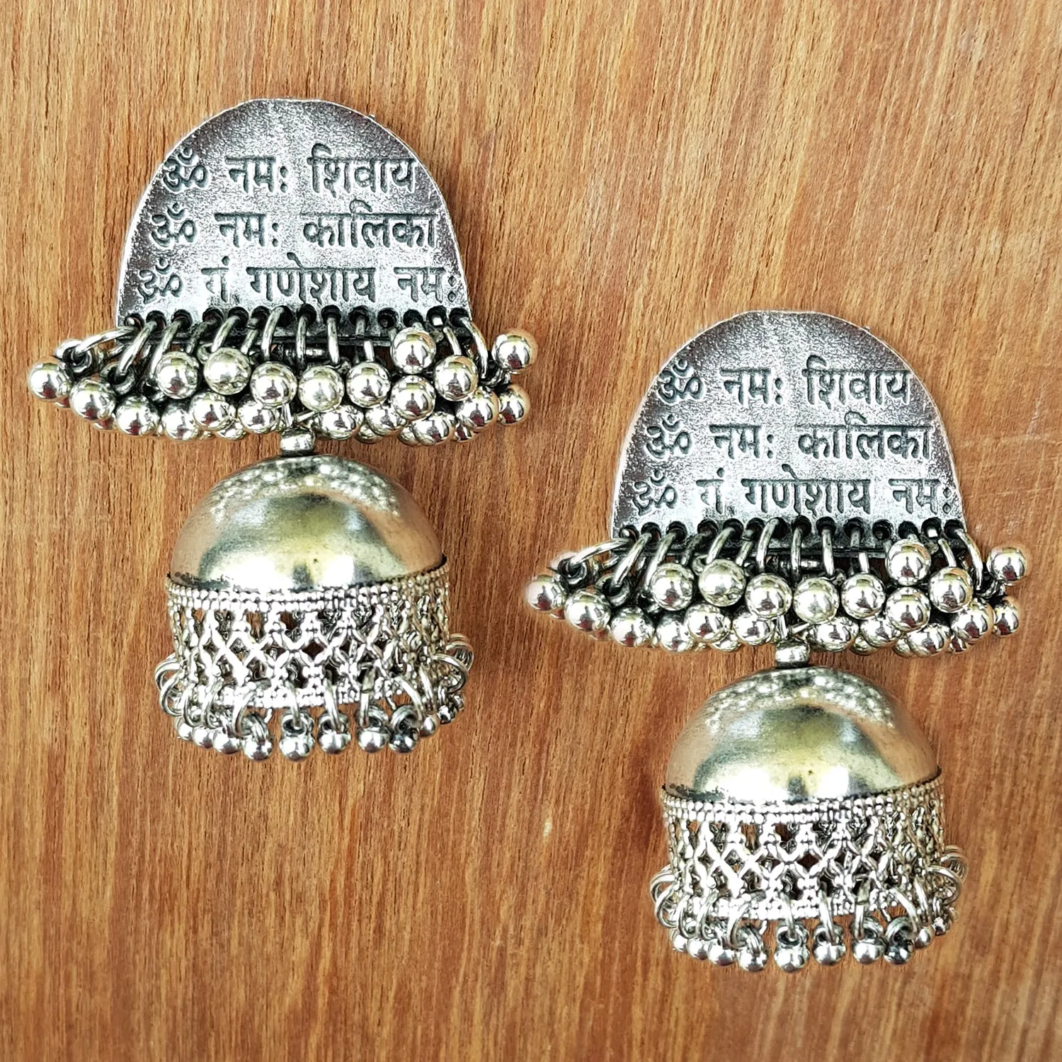 Imeora Om Namah Shivay Earrings