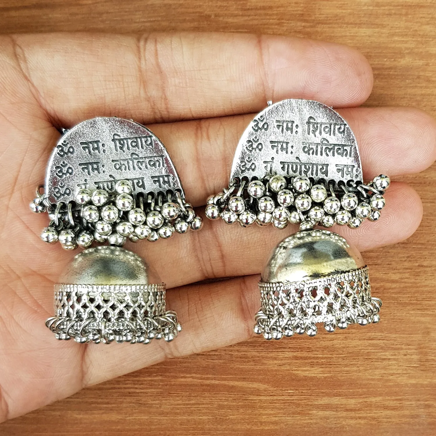Imeora Om Namah Shivay Earrings