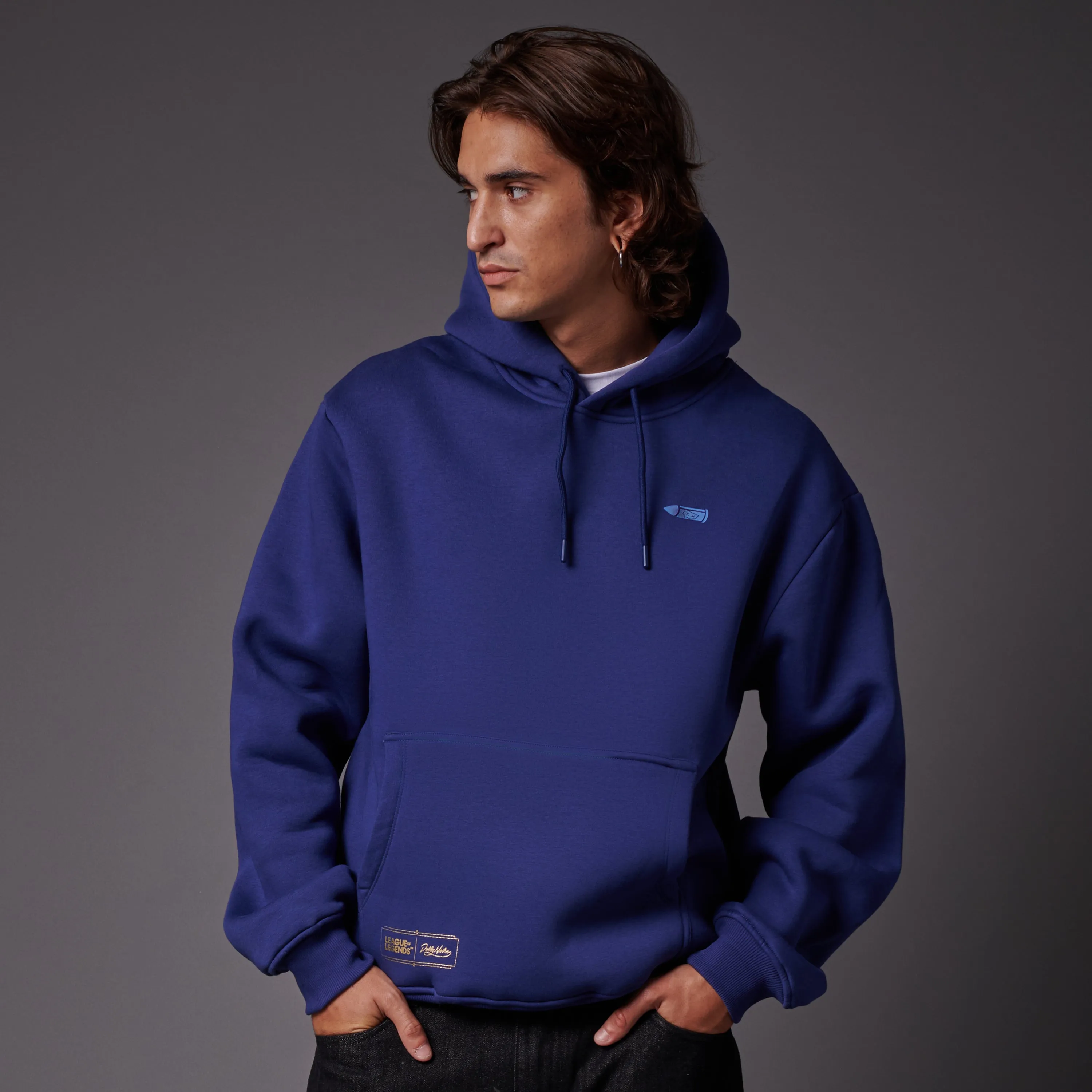 Jinx Hoodie Deep Blue