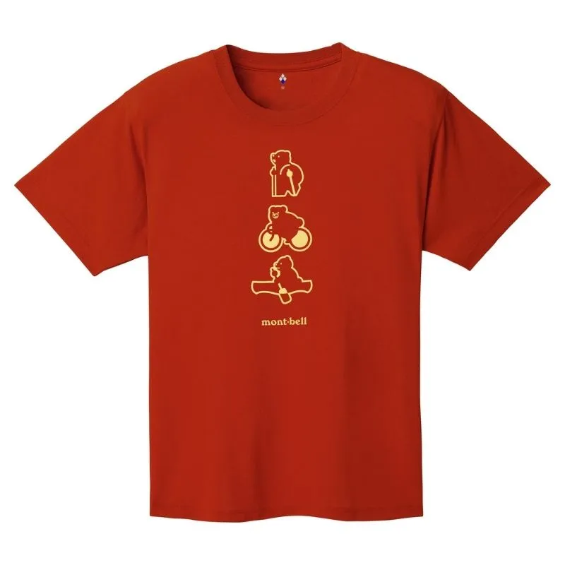Montbell T-Shirt Unisex Wickron T Activities