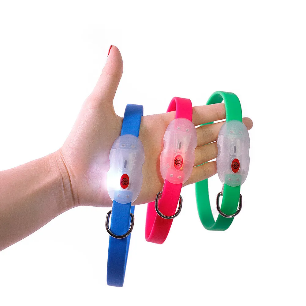 PAWS ASIA Supplier Wholesale Silicon Night Walk Pet Accessories Personalized Lighting Led Dog Collar