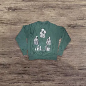 People and ghosts are in love, casual street sports sweatshirts