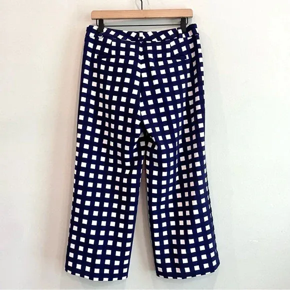 Plaid Crop Pants