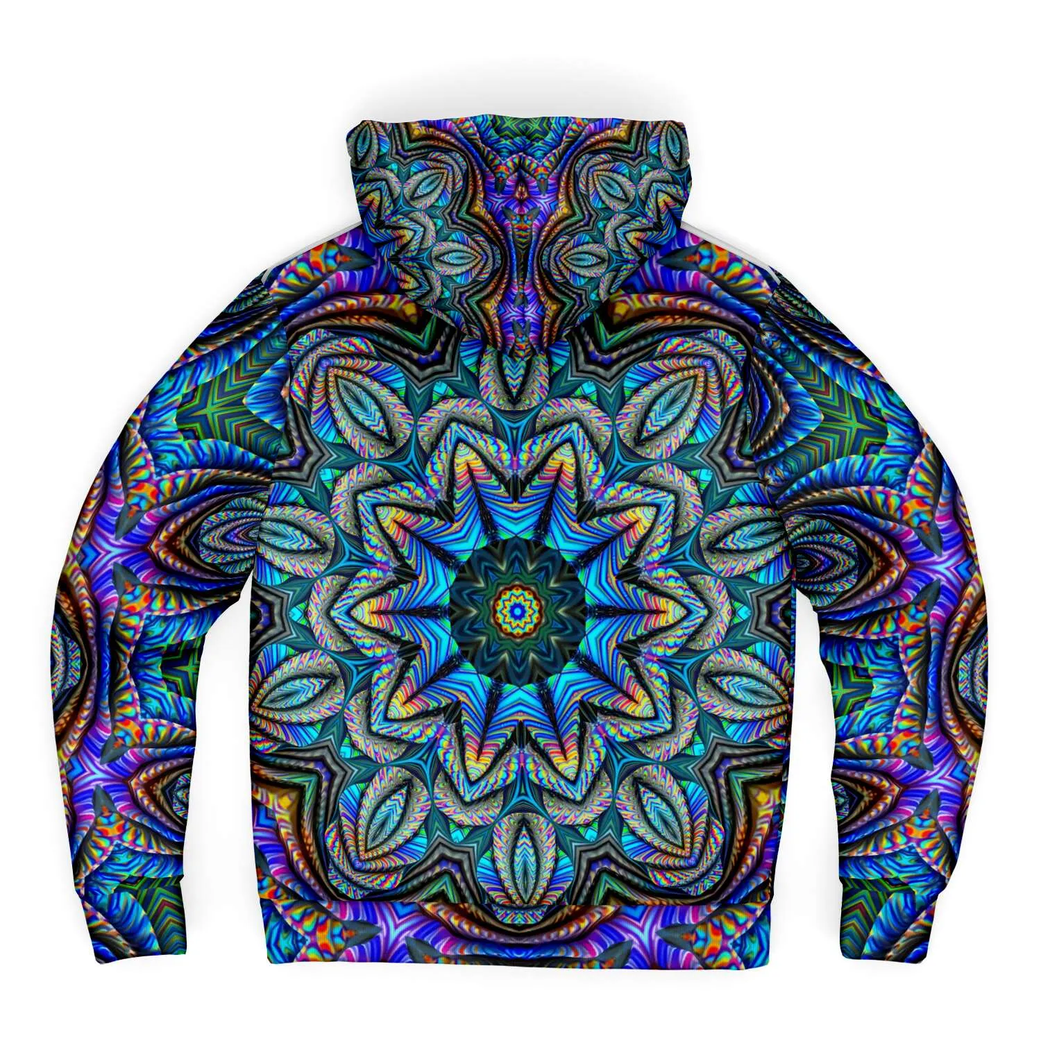 PSYCHEDELIC SYMPHONY | Microfleece Zip Up Hoodie | IMRAN