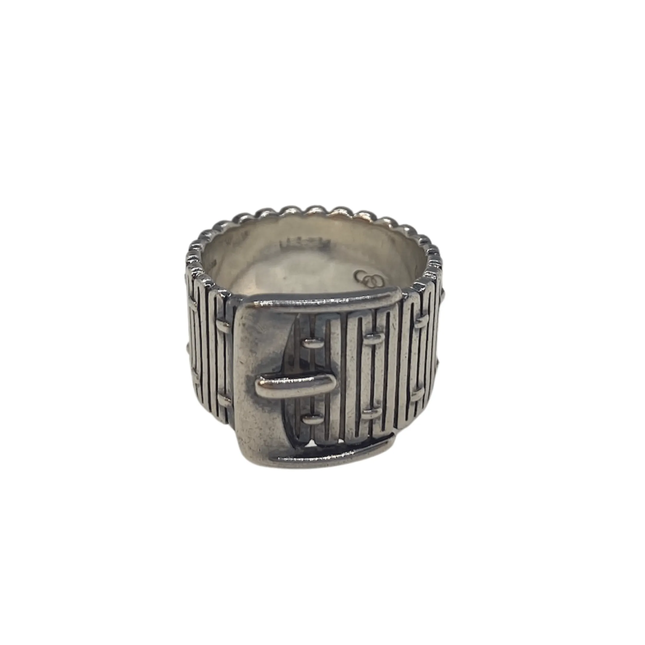 RING Sterling Silver Buckle