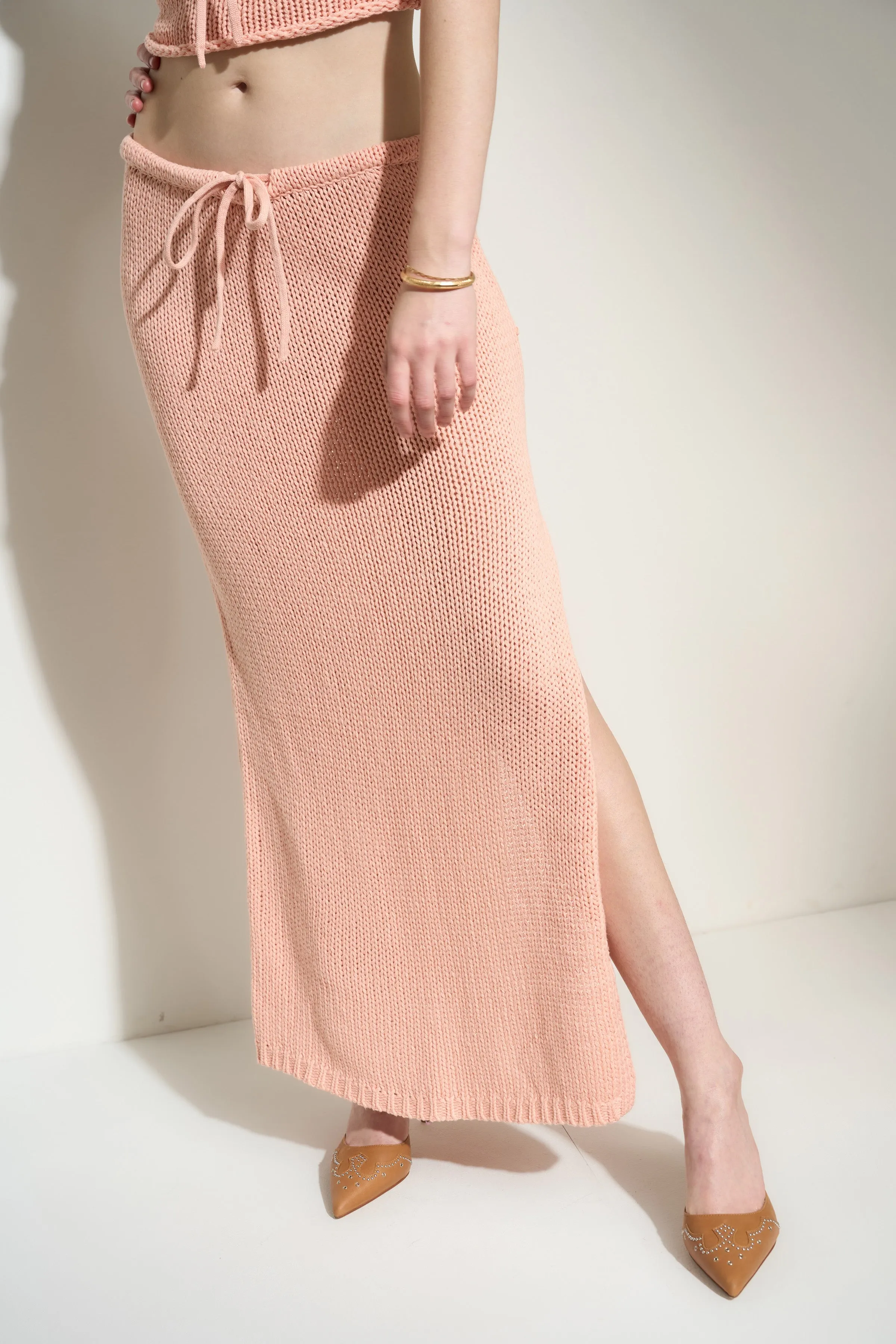 Rosie Skirt - Peach