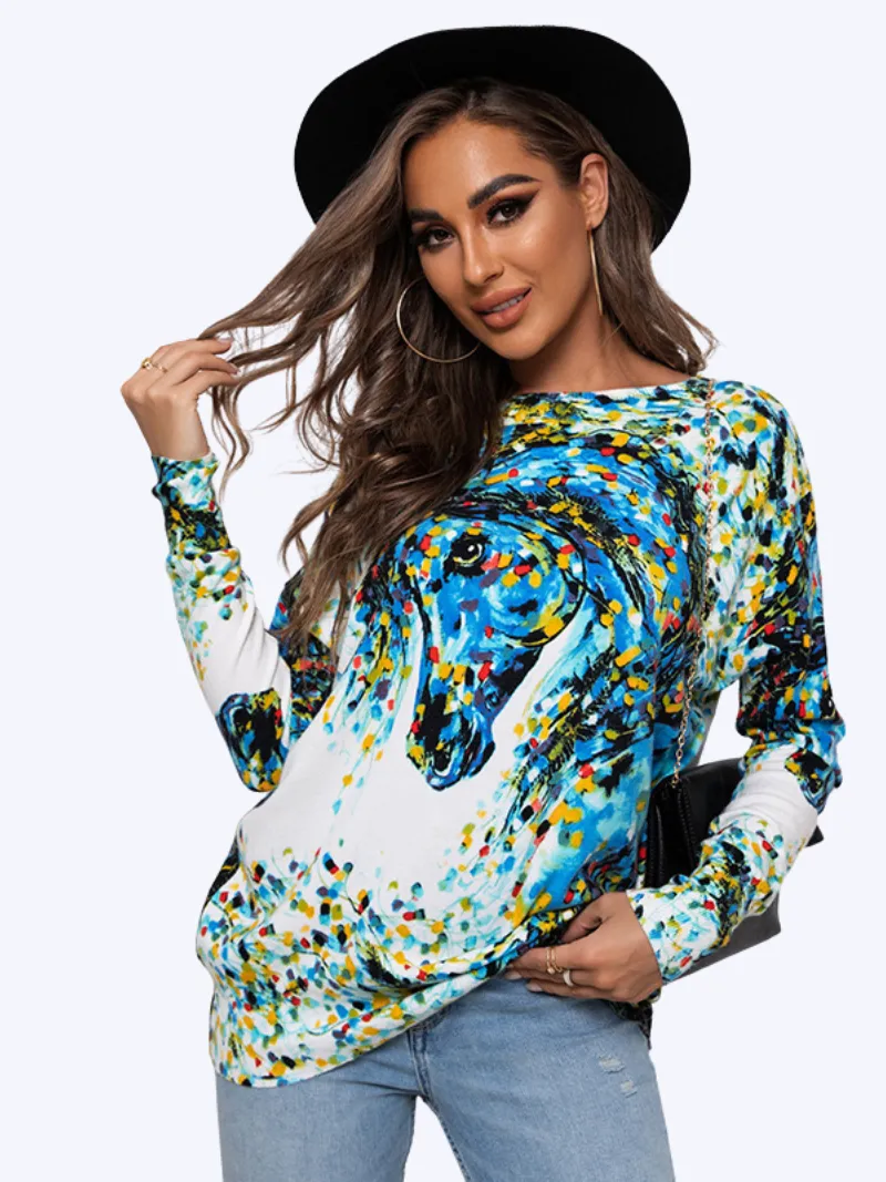 Round Neck Casual Top Dress