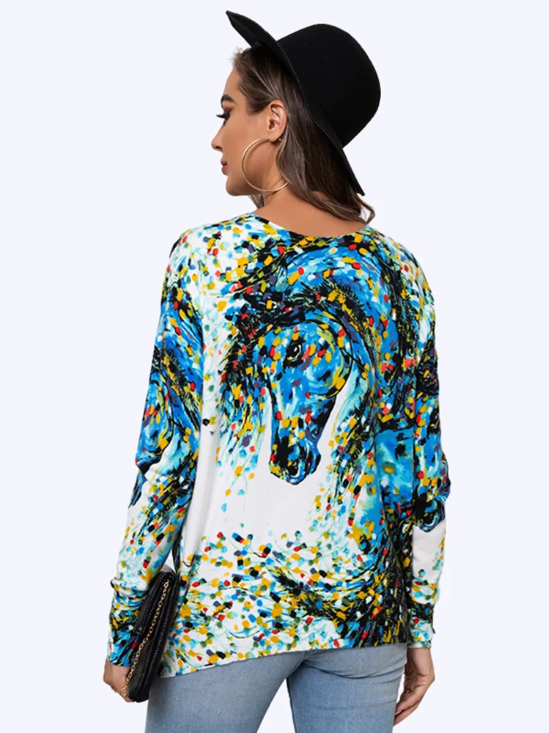 Round Neck Casual Top Dress