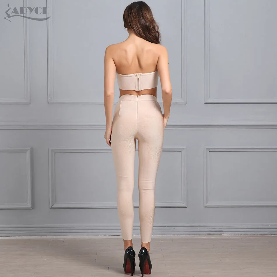 Short Top&Full Length Hollow Out Pants