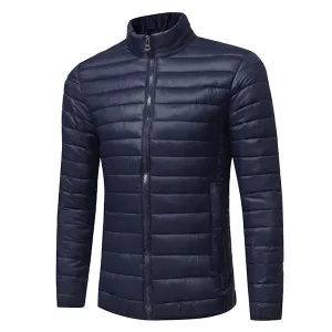Solid Color Quilted Coat