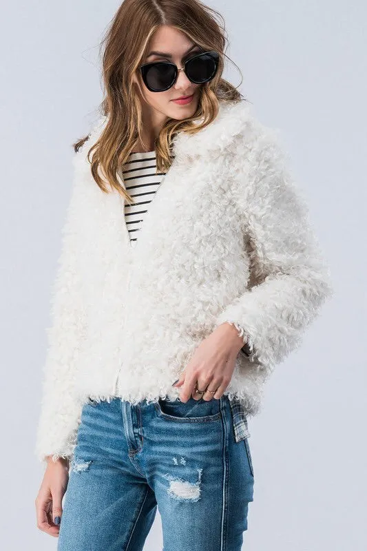 The Alissa Teddy Bear Jacket