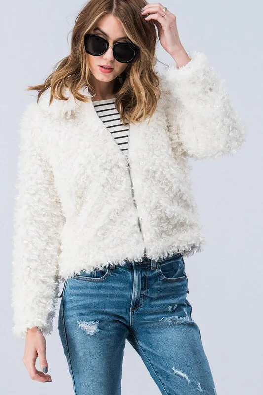 The Alissa Teddy Bear Jacket