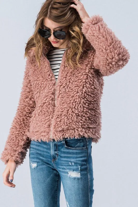 The Alissa Teddy Bear Jacket