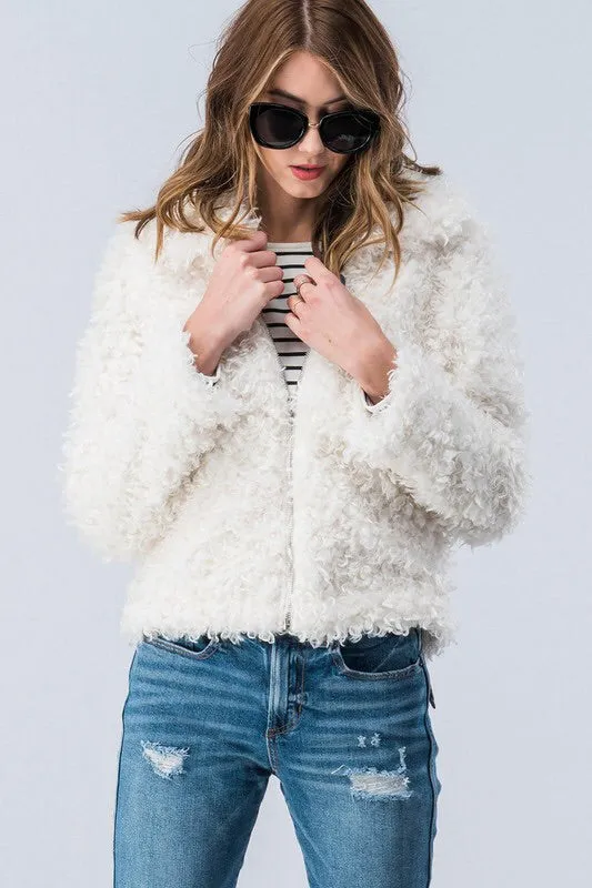 The Alissa Teddy Bear Jacket