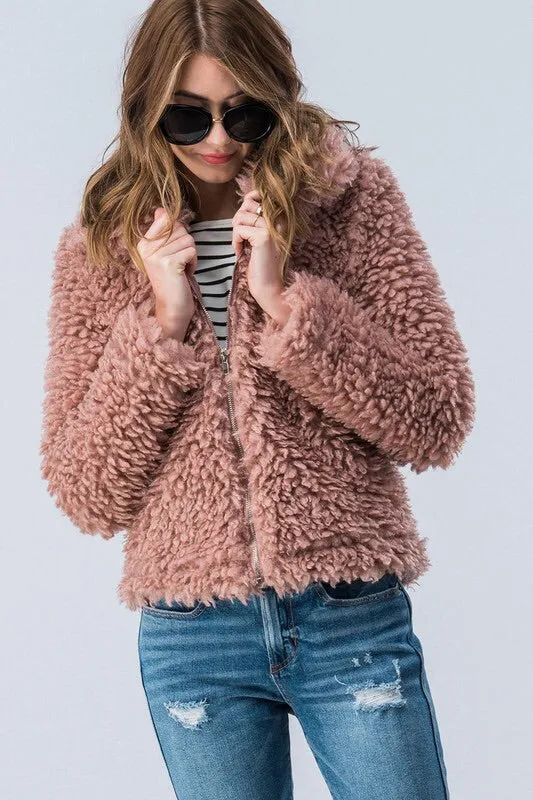 The Alissa Teddy Bear Jacket