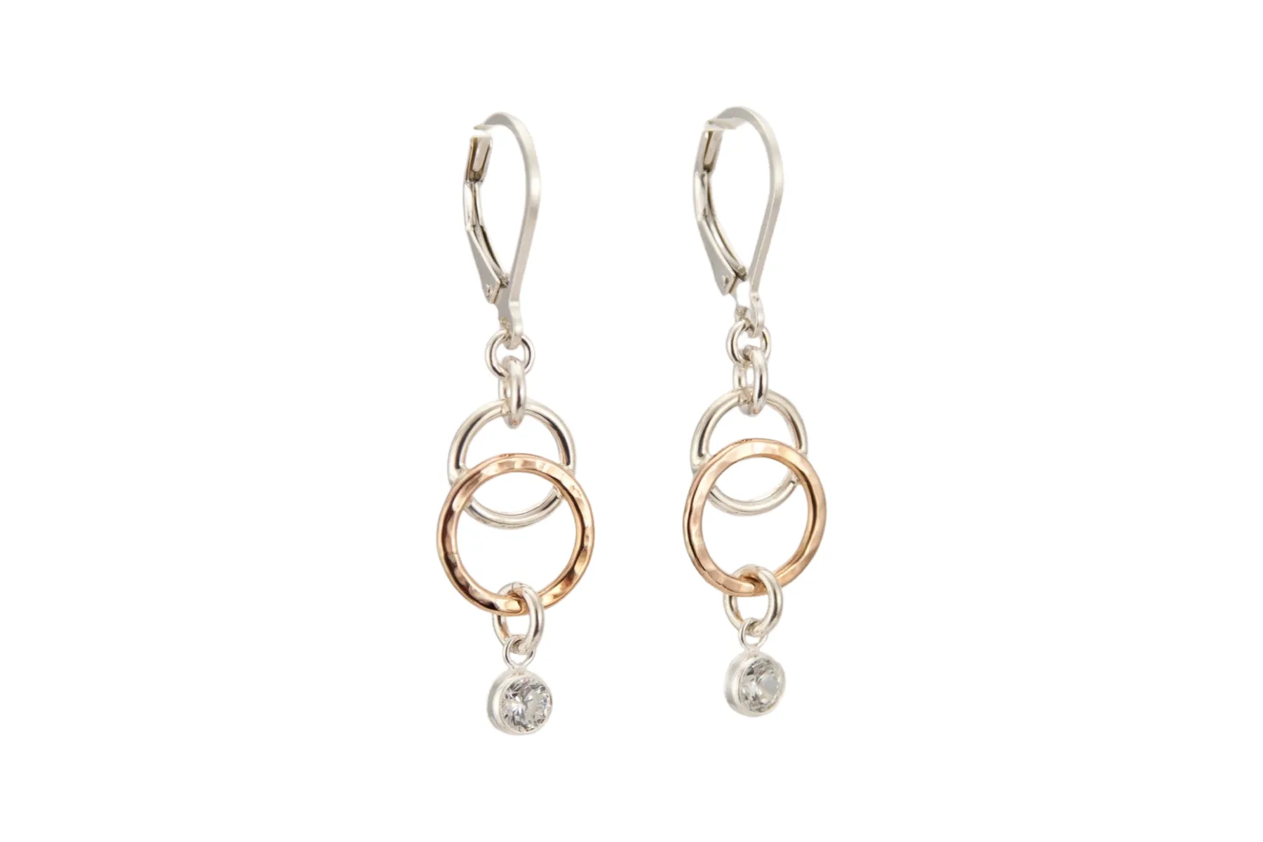The Junction with Crystal Earring