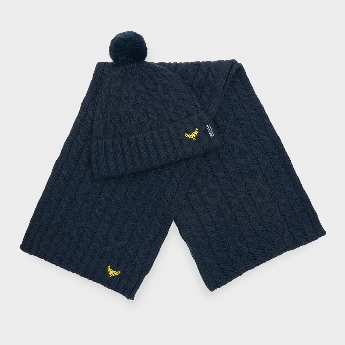 Threadbare Mens Hat and Scarf Set