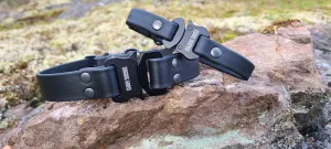 TORO COLLECTION - Black & Black Biothane Dog Collar