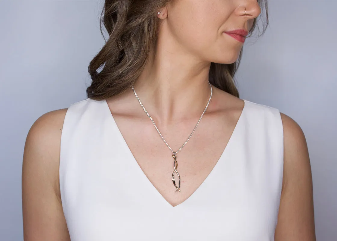 Two Reeds Necklace