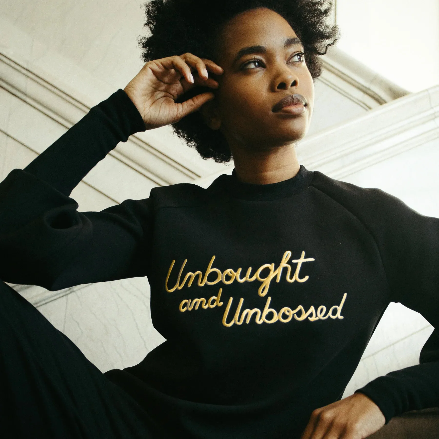 Unbought and Unbossed Shirley Chisholm Sweatshirt