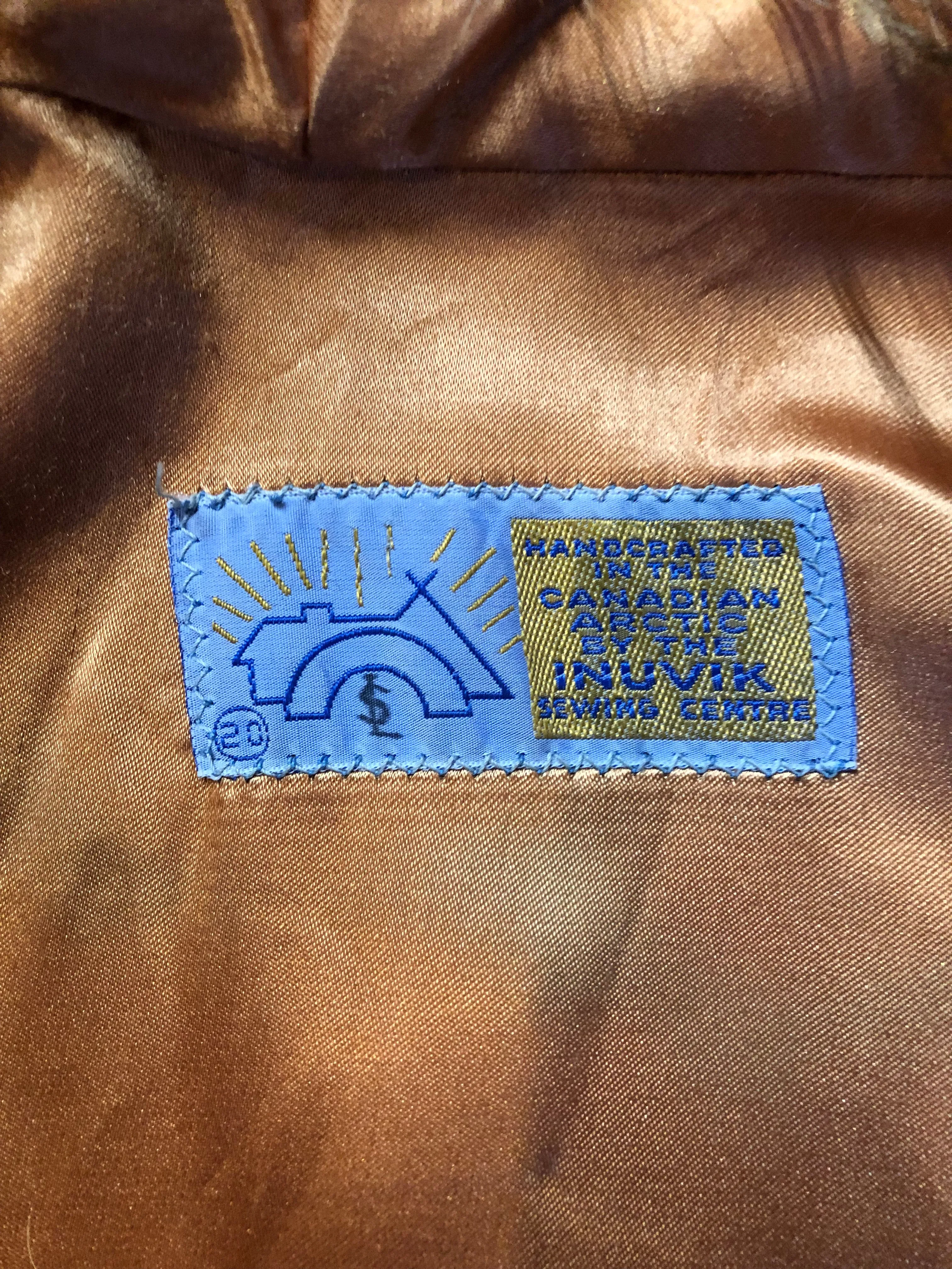 Vintage Inuvik Sewing Company Brown Wool Northern Parka with Storm Shell, Made in Canada, SOLD