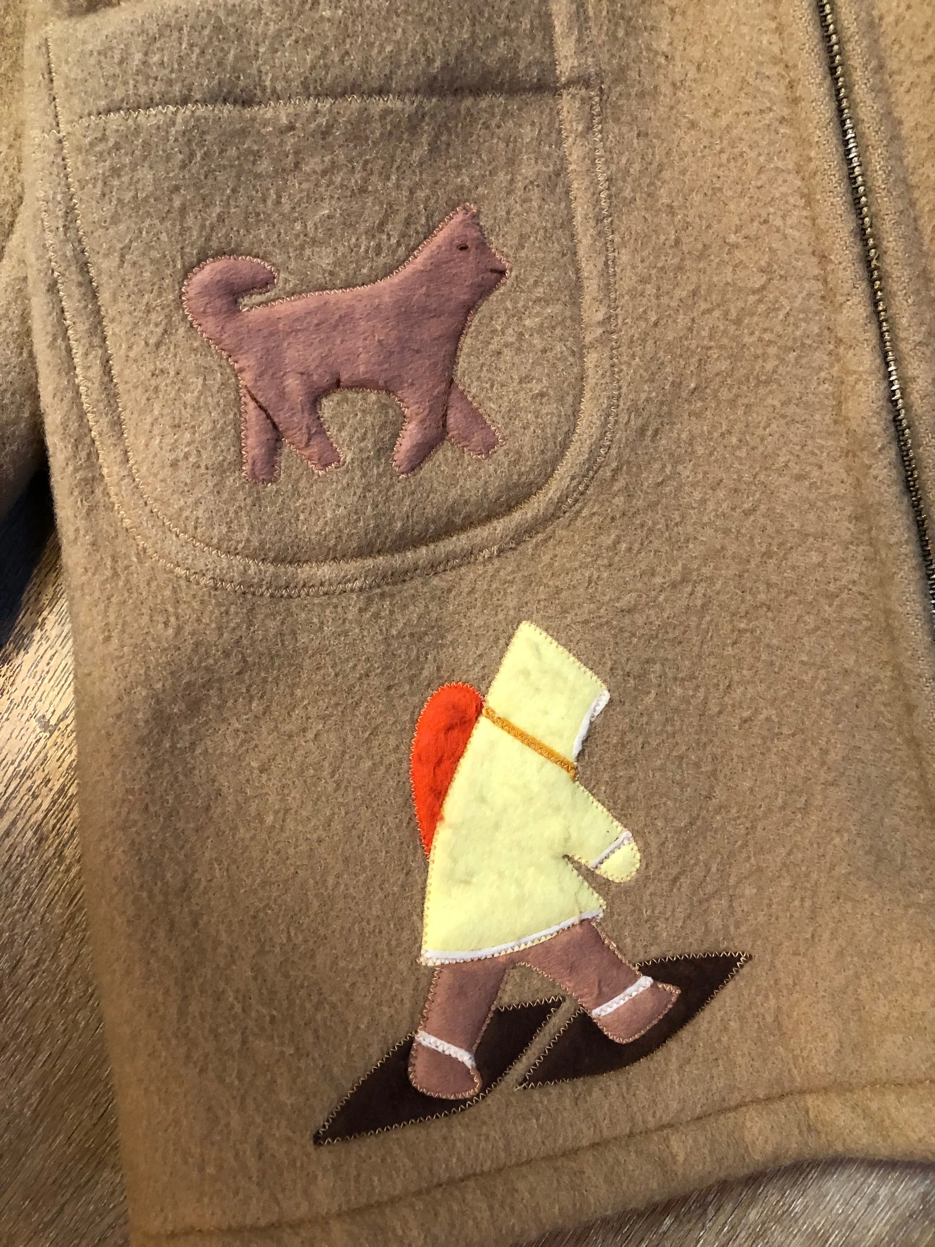 Vintage Inuvik Sewing Company Brown Wool Northern Parka with Storm Shell, Made in Canada, SOLD