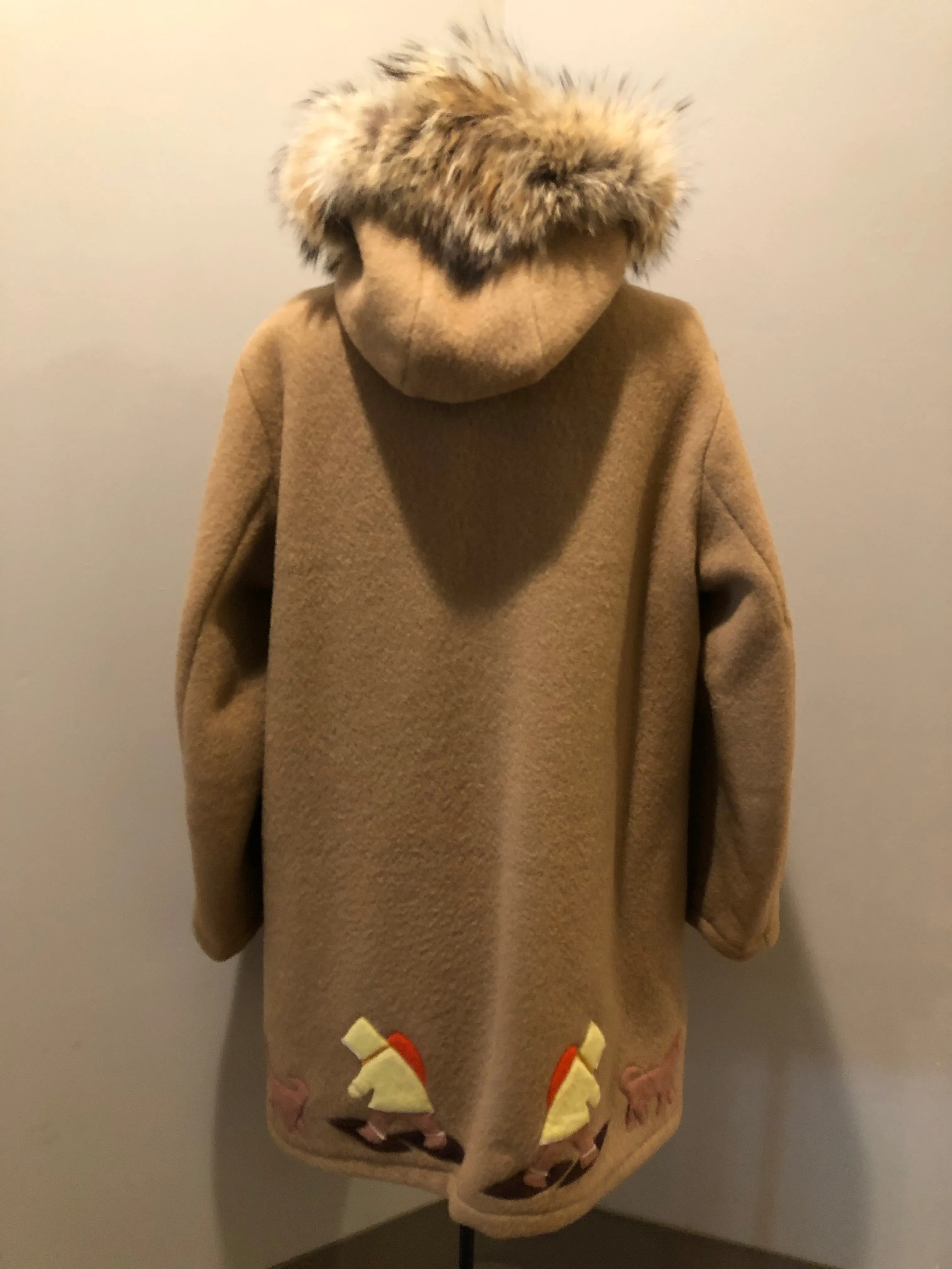 Vintage Inuvik Sewing Company Brown Wool Northern Parka with Storm Shell, Made in Canada, SOLD